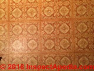 Aladdin kit home sheet flooring (C) InspectApedia.com Anon