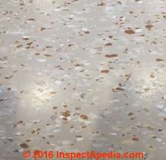 Amitco Duravinyl floor tile (C) InspectApedia CS