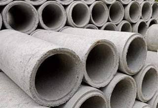Asbestos cement drain piping used in building & roadway construction for sale in India, 2019 - at InspectApedia.com