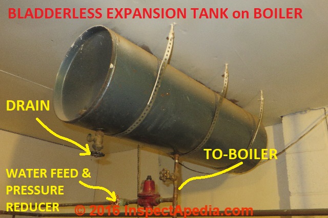 heating-boiler-expansion-tank-leaks-of-water-or-air-diagnose-repair