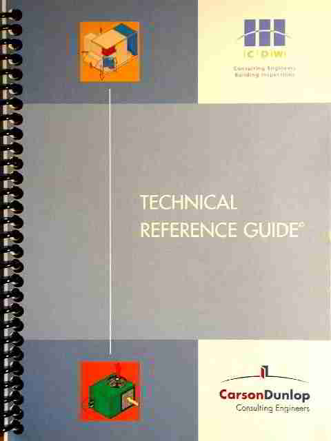 Carson Dunlop Associates' Technical Reference Guide decodes equipment data tags