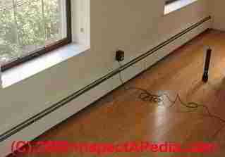 Heating baseboard (C) Daniel Friedman