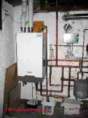 Radiant heat boiler installation, Minneapolis MN (C) Daniel Friedman