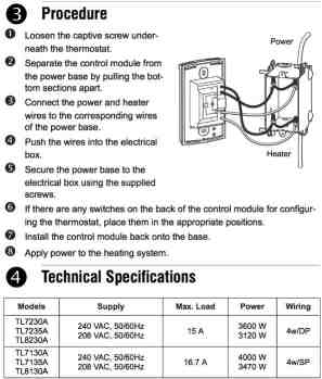 Honeywell 8000 Line Volt Pro Thermostat Wiring - Honeywell Corporation