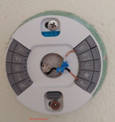 Nest Thermostat Installation (C) Inspectapedia