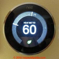 Nest 3 Thermostat overall & display size is bigger than Nest 2 (C) Daniel Friedman
