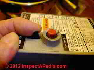 R81814G Reset Button © D Friedman at InspectApedia.com 