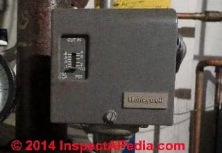 What steps need to be taken to fix a boiler pressure switch?