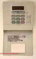 Programmable thermostat