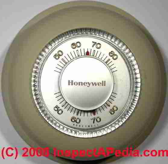 Where can you find operating instructions for a Honeywell digital thermostat?