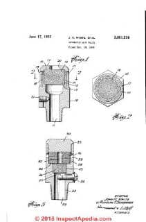 White air valve patent 2601216