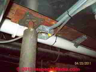 Water heater defects (C) David Grudzinski InspectAPedia