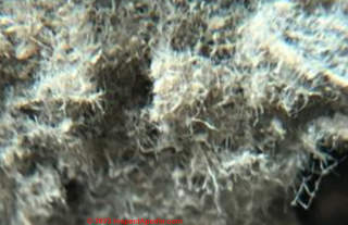 cellulose insulation (C) InspectApedia.com