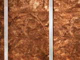 Knauf brown Ecose insulation at InspectApedia.com www.knaufinsulation.com