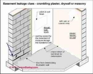 Wet basement clues Carson Dunlop Associates