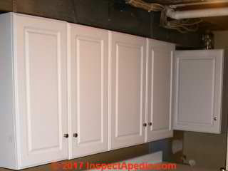 Wall cabinets, doors misaligned (C) Daniel Friedman