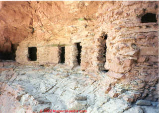 Anasazi ruins in Grand Canyon (C) Inspectapedia