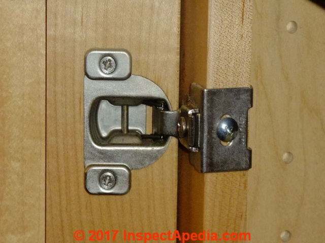 White Kitchen Cabinet Hinges