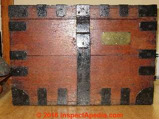 Antique silver storage chest Sir Cornwallis Ricketts, Bar & H.P. Strauss (C) Daniel Friedman