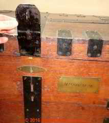 Double-lock mechanism on an antique silver storage chest Sir Cornwallis Ricketts, Bar & H.P. Strauss (C) Daniel Friedman