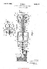 Insulite wall panel machine, Ellis Patent 220-8511 July 16 1940 at InspectApedia.com