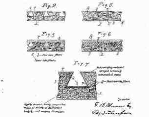 Insulite plasterboard from patent app.