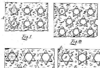 Star punched metal lath patent disclosure, Hayes 1890  (C) InspectApedia.com