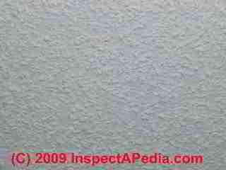 Textured popcorn ceiling paint (C) Daniel Friedman