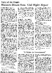 Presbyterian Ministers Dissent from Civil Rights Report, Richmond Times Dispatch, 3 May 1949