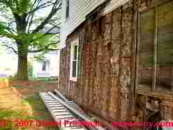 Brick Wall Lining Served as Insulation, Wind Barrier, Fire Blocking