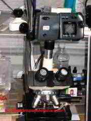 Lab microscope and camera (C) Daniel Friedman