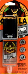 Gorilla expoxy used for oill tank leak repair cited & discussed at InspectApedia.com