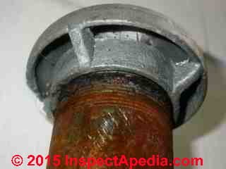 Rusted oil vent pipe - ok (C) Daniel Friedman
