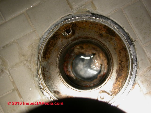 cast iron floor drain with trap