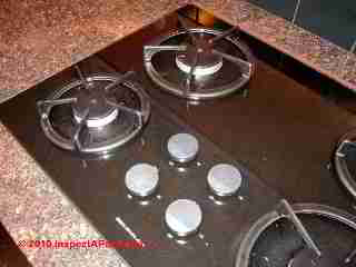 Gas range top (C) Daniel Friedman