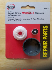 Mansfield Sillcock Series 500 repair kit sold by Danco (C) InspectApedia.com
