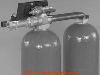 Model 9200 Water Softener at Inspectapedia.com