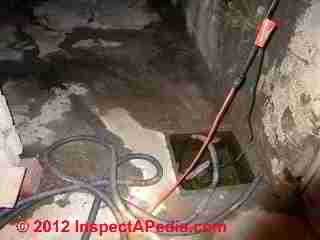 sump pump into storm drain