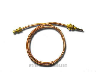 Gas valve thermocouple osted by Mike at InspectApedia.com this is a Danby DPR 2262