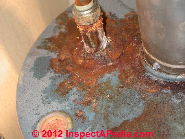 Electric Water Heater Leaking From Top