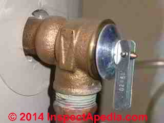 Water geyser TP valve, new (C) Daniel Friedman