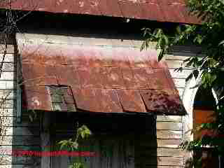 Metal shingle roof, Clintondale NY (C) Daniel Friedman