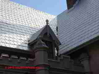 Metal roofing examples (C) Daniel Friedman