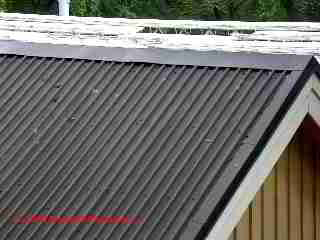 Metal roof installation in Norway (C) Daniel Friedman
