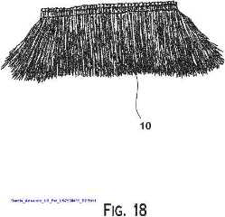 Palm thatch preparation illustrated by Armando_Garcia_US7900415_B2