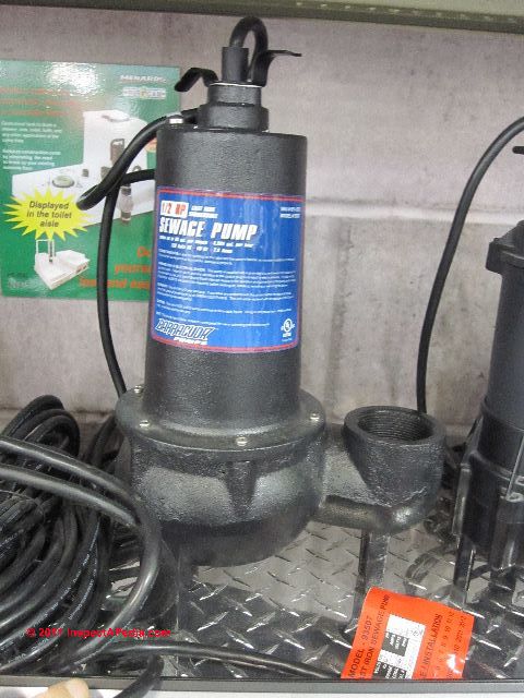 pump septic sewage pumps grinder sump damage repair effluent ejector fix install avoid proper types diagnosis