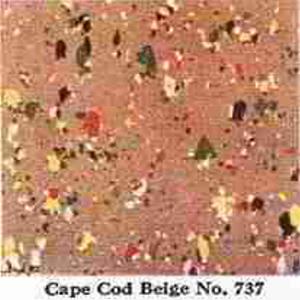 Armstrong asbestos floor tile Cape COd Beige 737 (C) InspectApedia