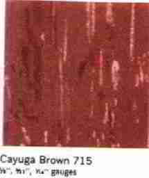 Armstrong Cayuga Brown asbestos floor tile #715 (C) InspectApedia