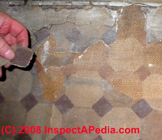 Asbestos Linoleum Identify