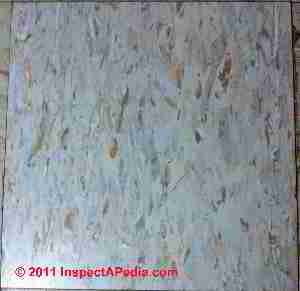 Vinyl asbestos floor tile identification Photos KenFlex Kentile